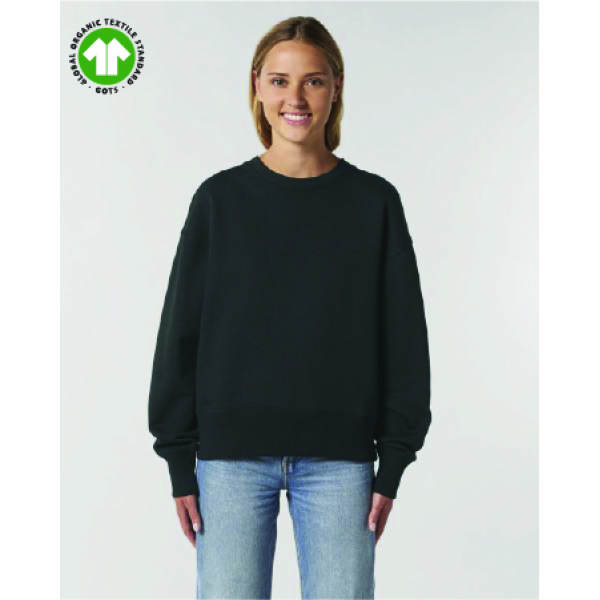 Radder - Losse uniseks sweater met ronde hals